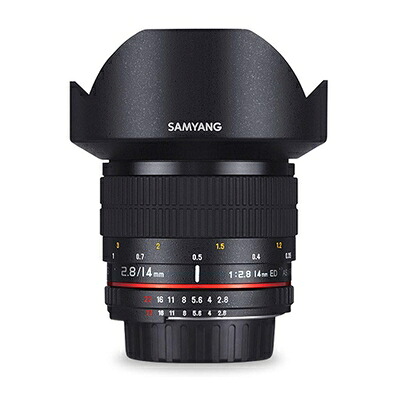 【中古】（新古品・未当て嵌める品） SAMYANG 単興味の中心広角水晶体 14粍 F2.8 ED AS IF UMC ソニー αE用 フルサイズ相応う カメラ・ビデオカメラ・光学機器-カメラ用交換レンズ-TV・オーディオ・カメラ