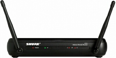 【中古】（新古品・未使用品） SHURE シングルチャンネル ダイバーシティ 受信機 SVX4J-JB1 【国内正規品】