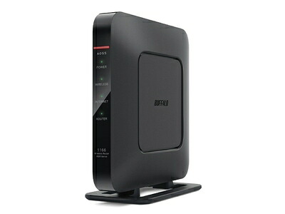 【中古】（新古品・未使用品） BUFFALO WiFi 無線LAN ルーター WSR-1166DHP3/MBK 11ac ac1200 866+300Mbps デュアルバンド 3LDK 2階建向け 【iPhone8/iPhoneX/iPhoneXS/ Echo メーカー動作確認済み】
