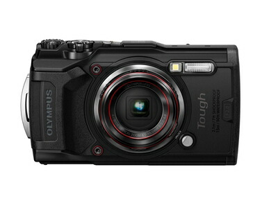 【中古】（新古品・未当て嵌める品） OM SYSTEM/オリンパス OLYMPUS デジタル写真機 Tough TG-6 黒いこと 1200万絵素CMOS F2.0 15m 雨合羽 100kgf耐荷重 GPS 内蔵Wi-Fi TG-6BLK