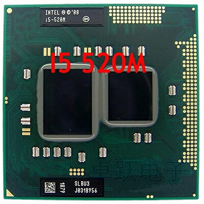 【中古】（新古品・未使用品） Intel Core i5 520M モバイル CPU 2.40 GHz SLBU3 バルク