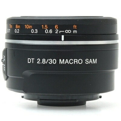 【中古】（新古品・未使用品） SONY 単焦点マクロレンズ DT 30mm F2.8 Macro SAM APS-C対応 カメラ・ビデオカメラ・光学機器-TV・オーディオ・カメラ