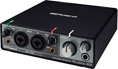【中古】（新古品・未使用品） ローランド USBオーディオインターフェイスRoland RUBIX-22