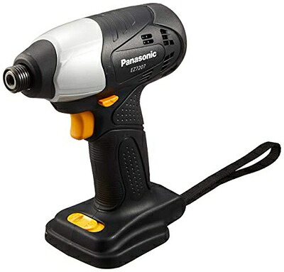 【中古】（新古品・未使用品） パナソニック 充電インパクトドライバー 12V 本体のみ(電池パック・充電器・ケース別売)ブラック EZ7207X-B