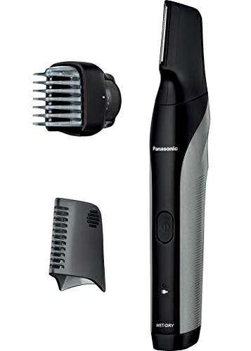 【中古】（新古品・未使用品） パナソニック ボディトリマー ボディシェーバー VIO対応 お風呂剃り可 メンズ ER-GK81-S? 往復式 充電式