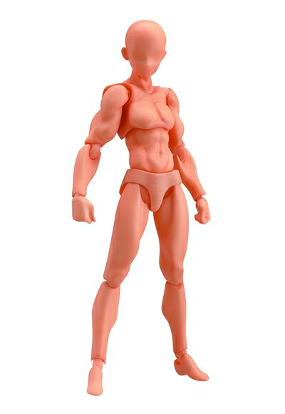 【中古】(新古品・未使用品) アーキタイプ:ヒ— flesh color ver. ノンスケール ABS&PVC製 塗装済み可動フィギュア (再販)|Haute Produit