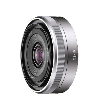 【中古】（新古品・未使用品） SONY 単焦点レンズ E 16mm F2.8 ソニー Eマウント用 APS-C専用 SEL16F28