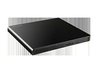 【中古】(新古品・未使用品) バッファロー BUFFALO USB2.0用 ポータブルDVDドライブ 再生・書き込みソフト添付 ブラック DVSM-PLS8U2-BKA|Haute Produit