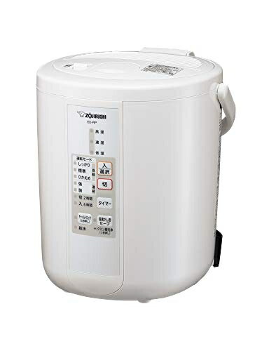 【中古】（新古品・未当て嵌める品） 象印 加湿器 2.2L 木造6畳/プレハブ洋室10畳相応う 水蒸気式 蒸気船式 ろ波器不必要 自動小銃加湿3座標軸 入タイマー\u0026切タイマー積み上げる お取りつくろう飾り気の無い 白いこと EE-RP35-WA