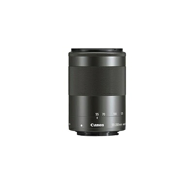 【中古】(新古品・未使用品) Canon キヤノン 望遠ズームレンズ EF-M55-200mm F4.5-6.3 IS STM ミラーレス専用 EF-M55-200ISSTM キヤノン EF-M|Haute Produit