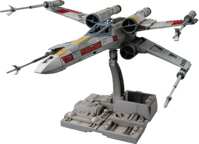 【中古】（新古品・未使用品） スター・ウォーズ X-ウイング・スターファイター 1/72スケール プラモデル