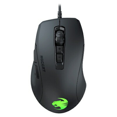 【中古】（新古品・未当てはめる品） ROCCAT ゲーミングマウス Kone Pure Ultra 有線 PVC 黒いこと/黒 光学式/16K/傍え名取り草/軽さ66g/FPS RGB Windows 7先へ 【日本品】
