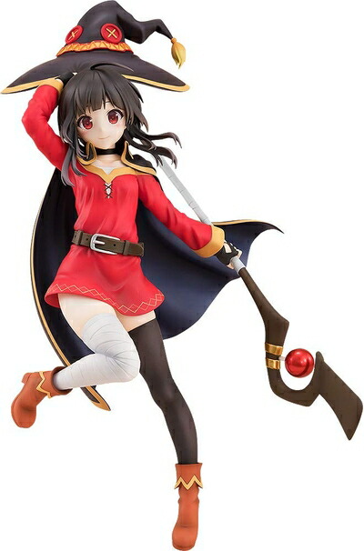 【中古】(新古品・未使用品) この素晴らしい世界に祝福を! めぐみん スニーカー文庫30周年記念Ver. 1/7スケール PVC製 塗装済み完成品フィギュア