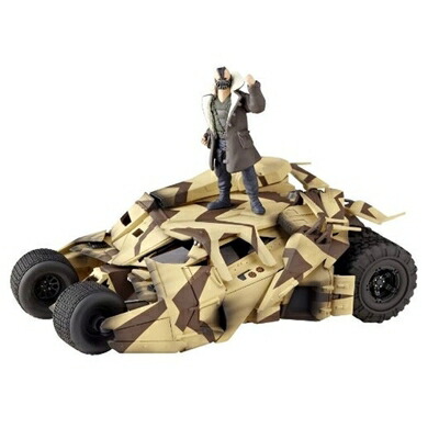 【中古】（新古品・未使用品） 特撮リボルテック047 バットマン・ビギンズ ダークナイト ダークナイト・ライジング バットモービルタンブラーキャノン ノンスケール ABS&PVC製 塗装済み アクションフィギュア