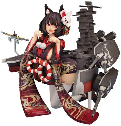 【中古】（新古品・未使用品） アズールレーン 山城改 1/7スケール PVC製 塗装済み 完成品 フィギュア