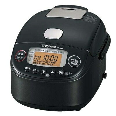 【中古】(新古品・未使用品) 象印マホービン 炊飯器 3合 圧力IH式 極め炊き 黒まる厚釜 ブラック NP-RN05-BA|Haute Produit