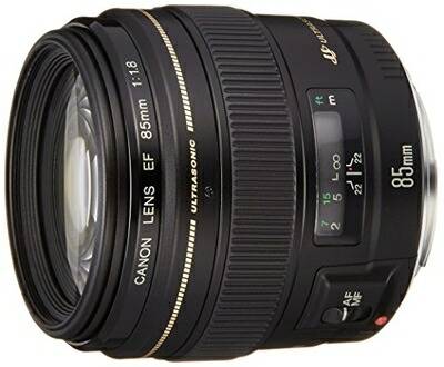 【中古】（新古品・未使用品） Canon 7群9枚 単焦点レンズ キヤノン EFマウント EF85mm F1.8 USM フルサイズ対応 44,525円