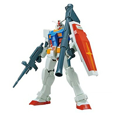 【中古】（新古品・未使用品） ENTRY GRADE 機動戦士ガンダム RX-78-2 ガンダム(フルウェポンセット) 1/144スケール 色分け済みプラモデル