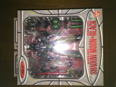【中古】（新古品・未当て嵌める品） TAMASHII NATIONS S.I.C. Vol. 17 影ぼうしお月さま \u0026 仮面ライダー黒いこと