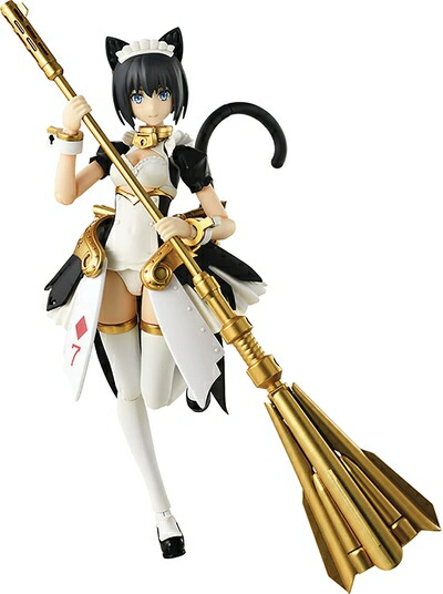 【中古】(新古品・未使用品) PLAMAX GP-01 ギルティプリンセス メイドロイド・ミャオ ノンスケール PS&ABS製 組み立て式プラスチックモデル M01236