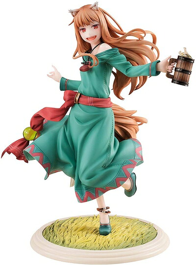 【中古】(新古品・未使用品) 狼と香辛料 ホロ 狼と香辛料10周年記念Ver. 1/8スケール ABS&PVC製 塗装済み完成品フィギュア