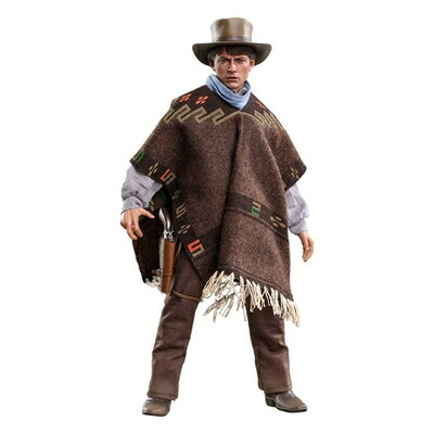 【中古】（新古品・未使用品） ムービー・マスターピース バック・トゥ・ザ・フューチャー PART3 マーティ・マクフライ 1/6スケールフィギュア 茶