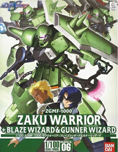 【中古】（新古品・未使用品） 1/100 ザクウォーリア+ブレイズ&ガナーウィザード｜Haute Produit