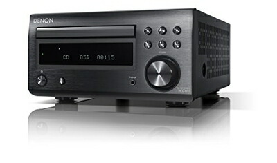 【中古】（新古品・未当てはめる品） デノン Denon RCD-M41 広広としたFM AM/FMラジオ受信機ラジオ受信機 ディスクリートアンプ積み上げる Bluetooth?相応う CD受信システム 黒いこと RCD-M41K