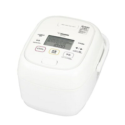 【中古】（新古品・未使用品） ZOJIRUSHI 象印 炊飯器 NW-CA10-WA (ホワイト) 圧力IH炊飯ジャー 5.5合