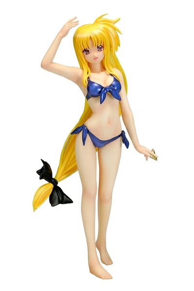 【中古】（新古品・未使用品） 魔法少女リリカルなのはStrikerS フェイト・T・ハラオウン (1/10スケールPVC塗装済み完成品)