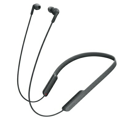 【中古】（新古品・未使用品） ソニー ワイヤレスイヤホン MDR-XB70BT : Bluetooth対応 リモコン・マイク付き ブラック MDR-XB70BT B