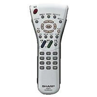 【中古】（新古品・未使用品） シャープ 液晶テレビ用リモコン RRMCGA348WJSA(0106380168)