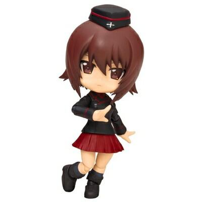 【中古】（新古品・未使用品） コトブキヤ キューポッシュ ガールズ&パンツァー 西住まほ ノンスケール PVC製 塗装済み可動フィギュア