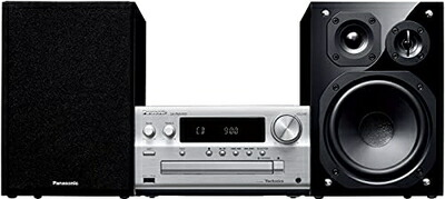 【中古】（新古品・未当てはめる品） パナソニック CDステレオ取り合わせ Bluetooth相応う ハイレゾ音源相応う Tuned by Technics しろがね色 SC-PMX900-S