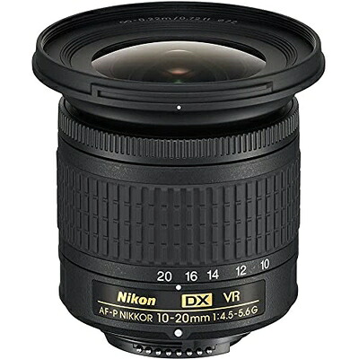 【中古】（新古品・未使用品） NIKON AF-P DX NIKKOR 10-20mm f/4.5-5.6G VR 広角ズームレンズ Fマウント