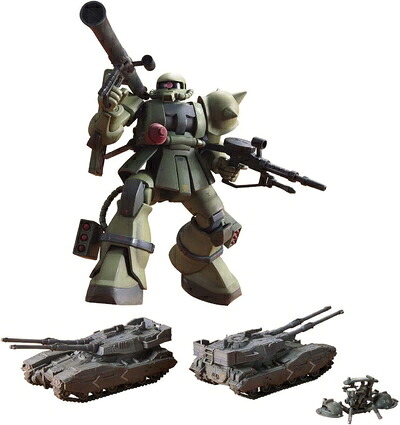 【中古】（新古品・未使用品） HGUC 1/144 ザク地上戦セット (機動戦士ガンダム MS IGLOO)