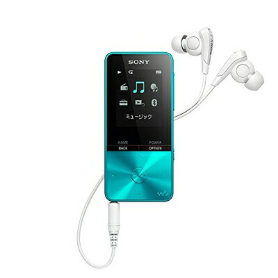 【中古】（新古品・未使用品） ソニー(SONY) ウォークマン Sシリーズ 4GB NW-S313 : MP3プレーヤー Bluetooth対応 最大52時間連続再生 イヤホン付属 2017年モデル ブルー NW-S313 L