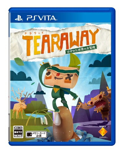 【中古】（新古品・未使用品） Tearaway ～はがれた世界の大冒険～ - PSVita