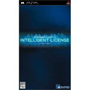 【中古】（新古品・未使用品） インテリジェント・ライセンス - PSP