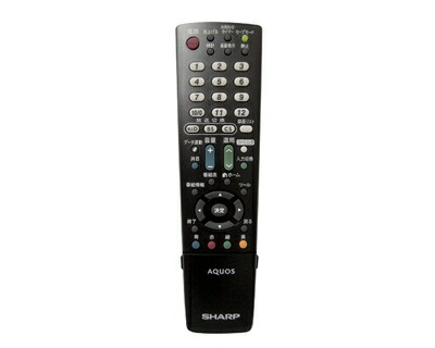 【中古】（新古品・未当て嵌める品） 読みやすい 液晶テレビ受像機用 遠隔操作 GA995WJSA