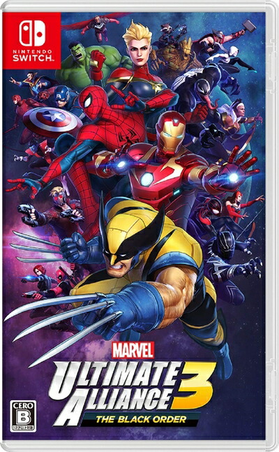 【中古】（新古品・未使用品） MARVEL ULTIMATE ALLIANCE 3: The Black Order(マーベルアルティメットアライアンス ザ ブラックオーダー)-Switch