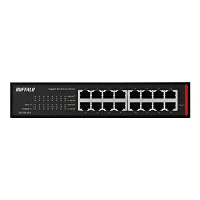 【中古】（新古品・未使用品） バッファロー (BUFFALO) BS-GSL2016 法人向け Giga Layer2 スマートLiteスイッチ ［16ポート］｜Haute Produit