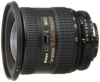 【中古】（新古品・未当て嵌める品） Nikon AF ズームニッコール ED18-35 F3.5-4.5D (IF) TV・オーディオ・カメラ-カメラ用交換レンズ-カメラ・ビデオカメラ・光学機器