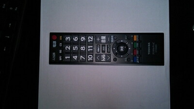 【中古】（新古品・未当て嵌める品） 東芝（TOSHIBA) 液晶テレビ受像機・完全無欠遠隔操作 CT-90409