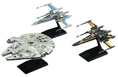 【中古】（新古品・未使用品） スター・ウォーズ/最後のジェダイ レジスタンスビークルセット 1/144 アンド 1/350スケール プラモデル