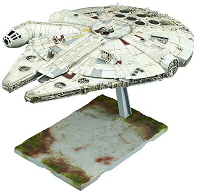 【中古】（新古品・未使用品） スター・ウォーズ/最後のジェダイ ミレニアム・ファルコン 1/144スケール プラモデル BAN219770