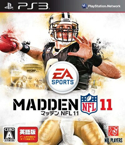 【中古】（新古品・未使用品） マッデン NFL 11(日本語マニュアル付き英語版) - PS3｜Haute Produit