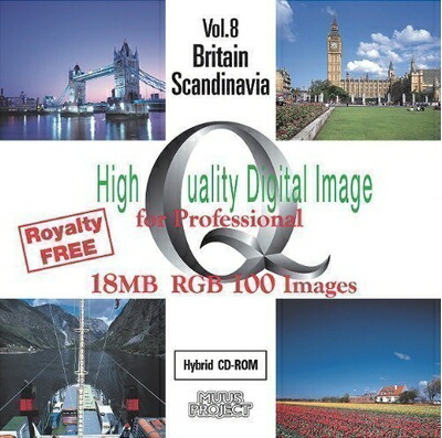 【中古】（新古品・未当て嵌める品） High Quality Digital Image Vol.8 GreatBretain / Scandinavia