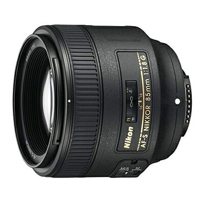 【中古】（新古品・未使用品） Nikon 単焦点レンズ AF-S NIKKOR 85mm f/1.8G フルサイズ対応