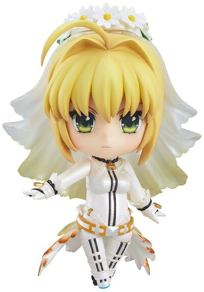 【中古】(新古品・未使用品) Fate/EXTRA CCC ねんどろいど セイバーブライド (ノンスケール ABS&PVC塗装済み可動フィギュア)|Haute Produit